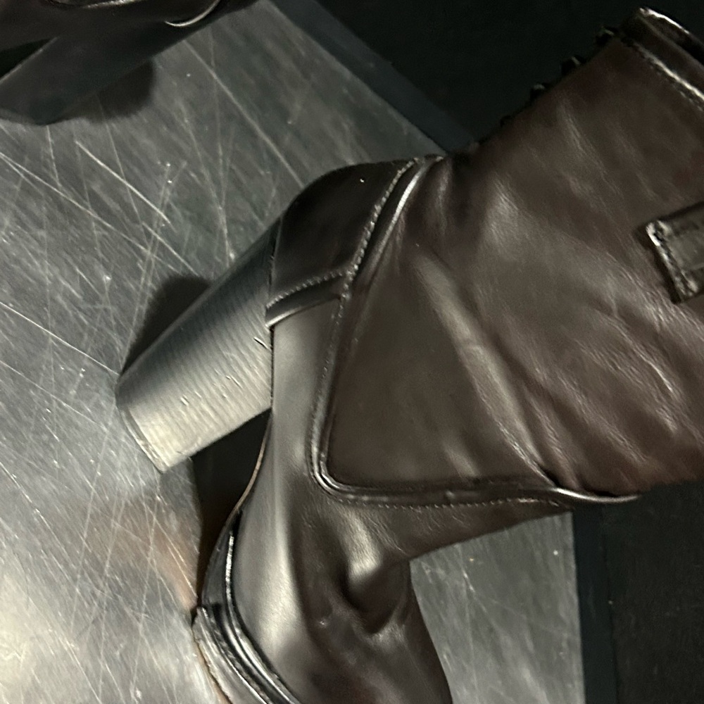 New Jeffrey Campbell Studded Cowboy Boots Size 6 - Picture 4 of 14